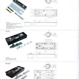 Floor Hinge FH – 80 “DEKSON”