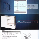 Hydraulic Shower Hinge SHH 9803 “DEKSON”