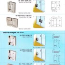 Shower Hinges 55 Series “DEKSON”