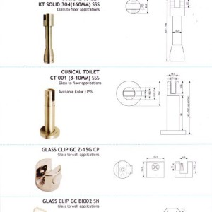 Accecories for Glass “DEKSON”