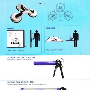Accecories for glass “DEKSON”