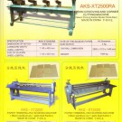 Apron Grooving and corner cutting machine