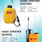 HAND SPRAYER ELECTRIC