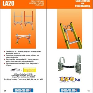 Ladder Laveler & Cable Hook & V Rung Assy