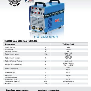 TIG 300 G-KR-01 “Multipro”